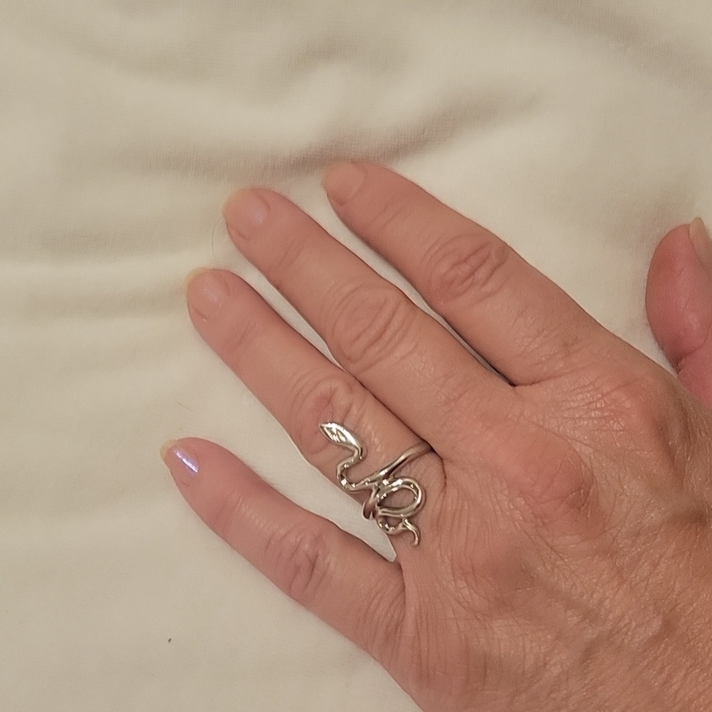 Snake Ring, Sterling Silver, stamped  .925, NWOT